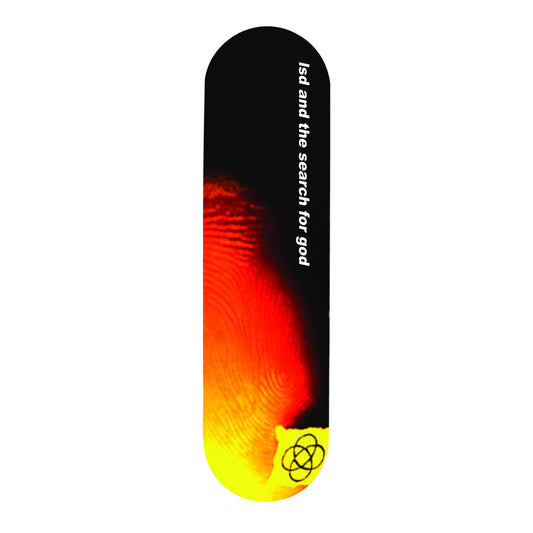AVAILABLE NOW  LSD and the Search for God Album Cover 8" Skate Deck