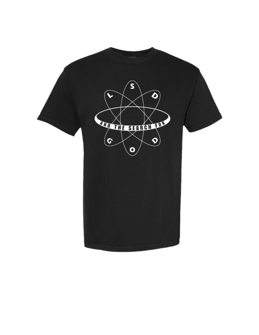 LSD and the Search for God Black Atom Logo Tee
