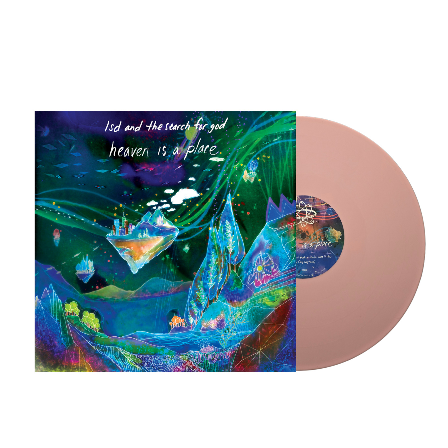 LSD and the Search for God "Heaven Is a Place (DELUXE EDITION)" 12"